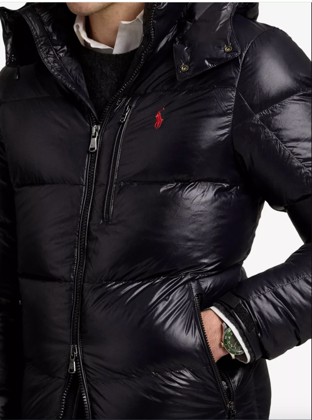 RLPH LRN JACKET - BLACK